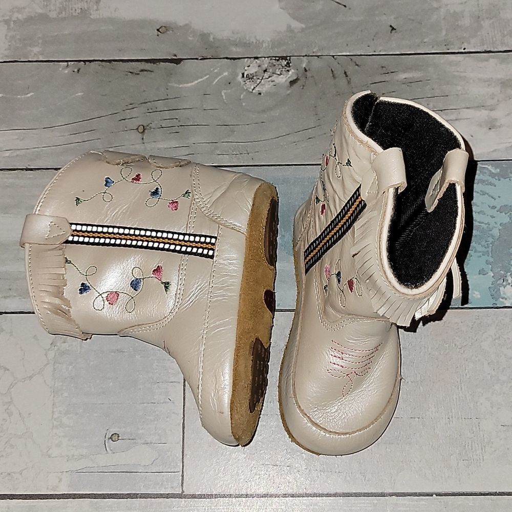 Girls Old West Soft Soul Shoes size 4